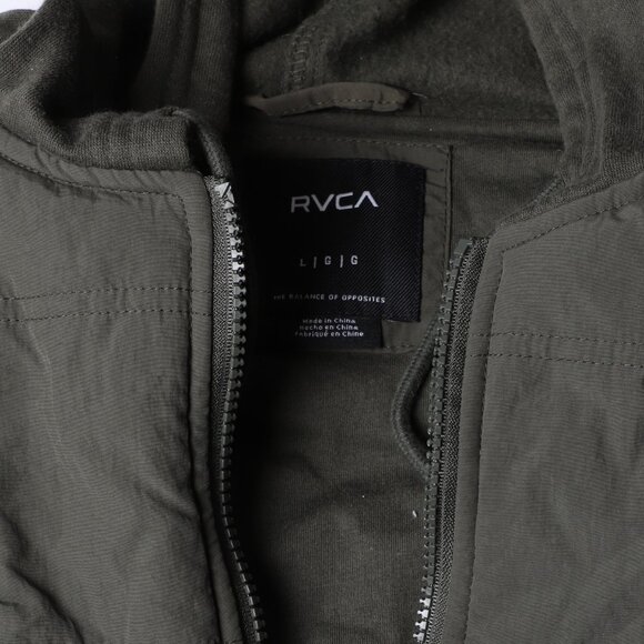 RVCA mens sweatshirt jacket - Picture 2 of 5
